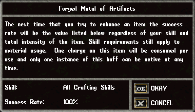 Forged metal of artifacts menu.png